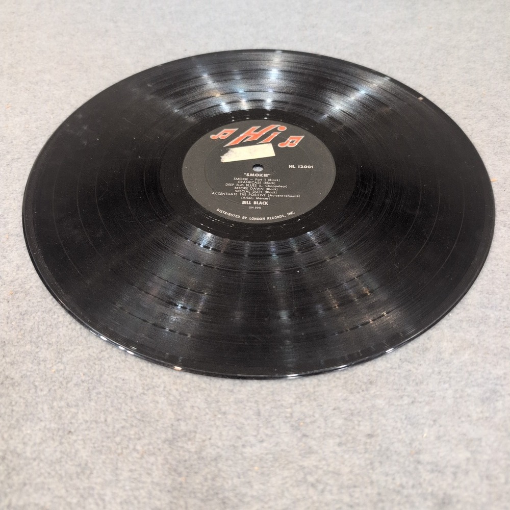 Bill Black's Combo Smokie Vinyl LP Hi Records HL 12001 Instrumental Rock Roll - Picture 5 of 6